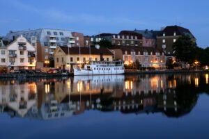 Nytt tak i Trollhättan av Badger